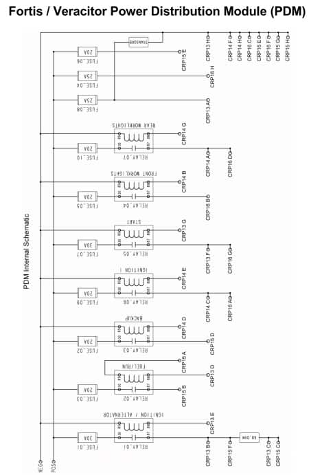 PDM Relay Schematic